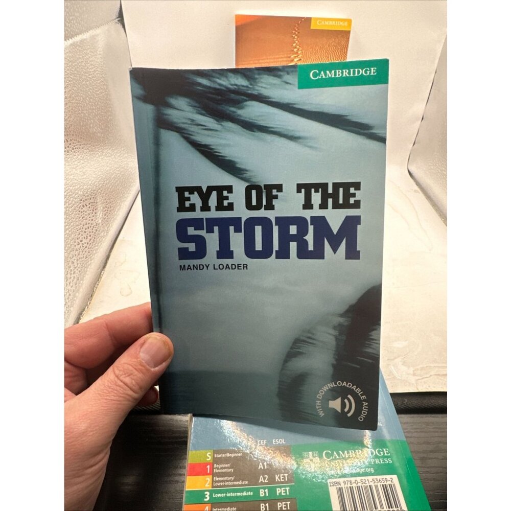 Eye of the Storm Level 3 Cambridge Mandy Loader Paperback Book